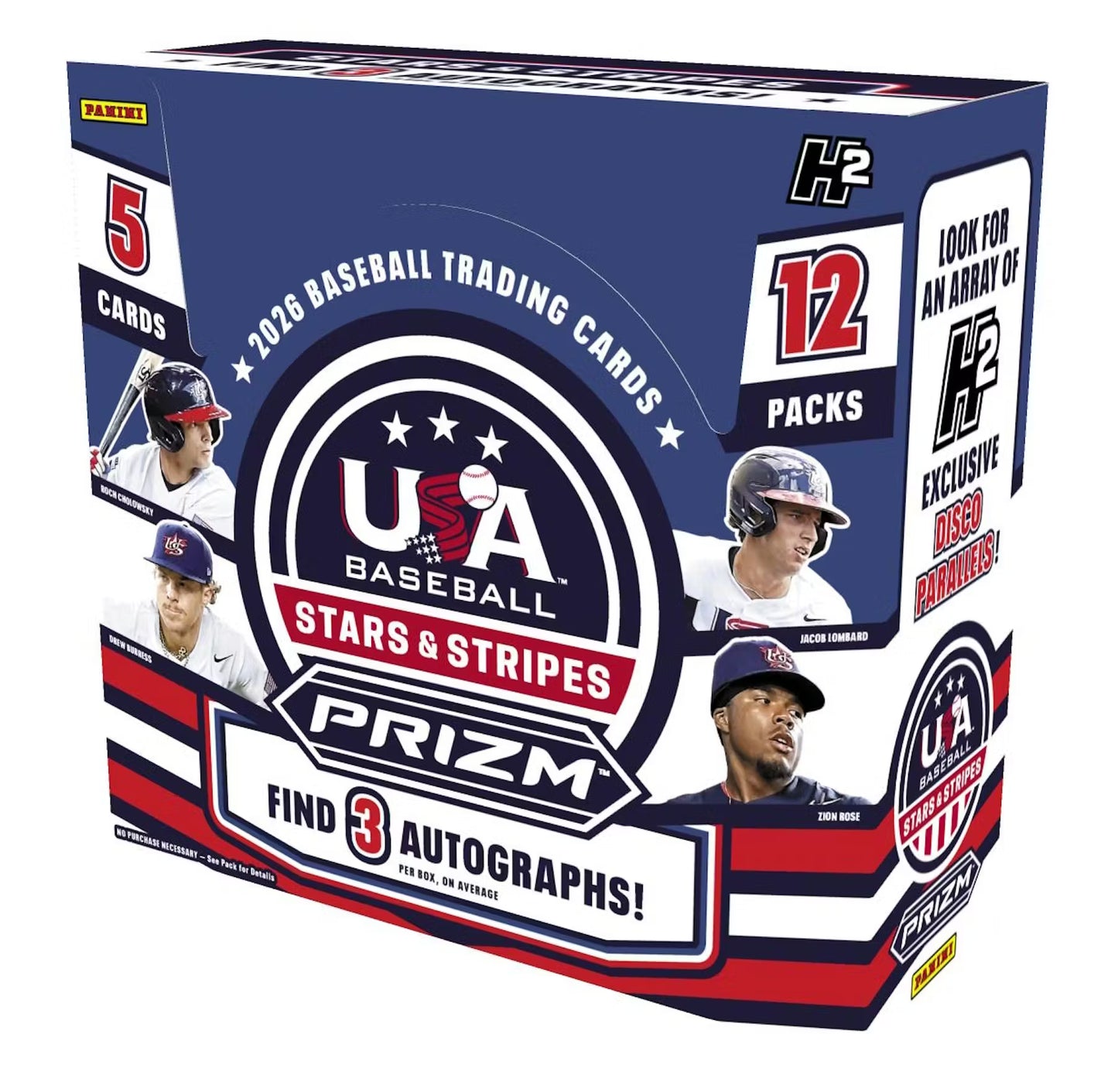 2026 Panini USA Stars & Stripes Baseball H2 Box