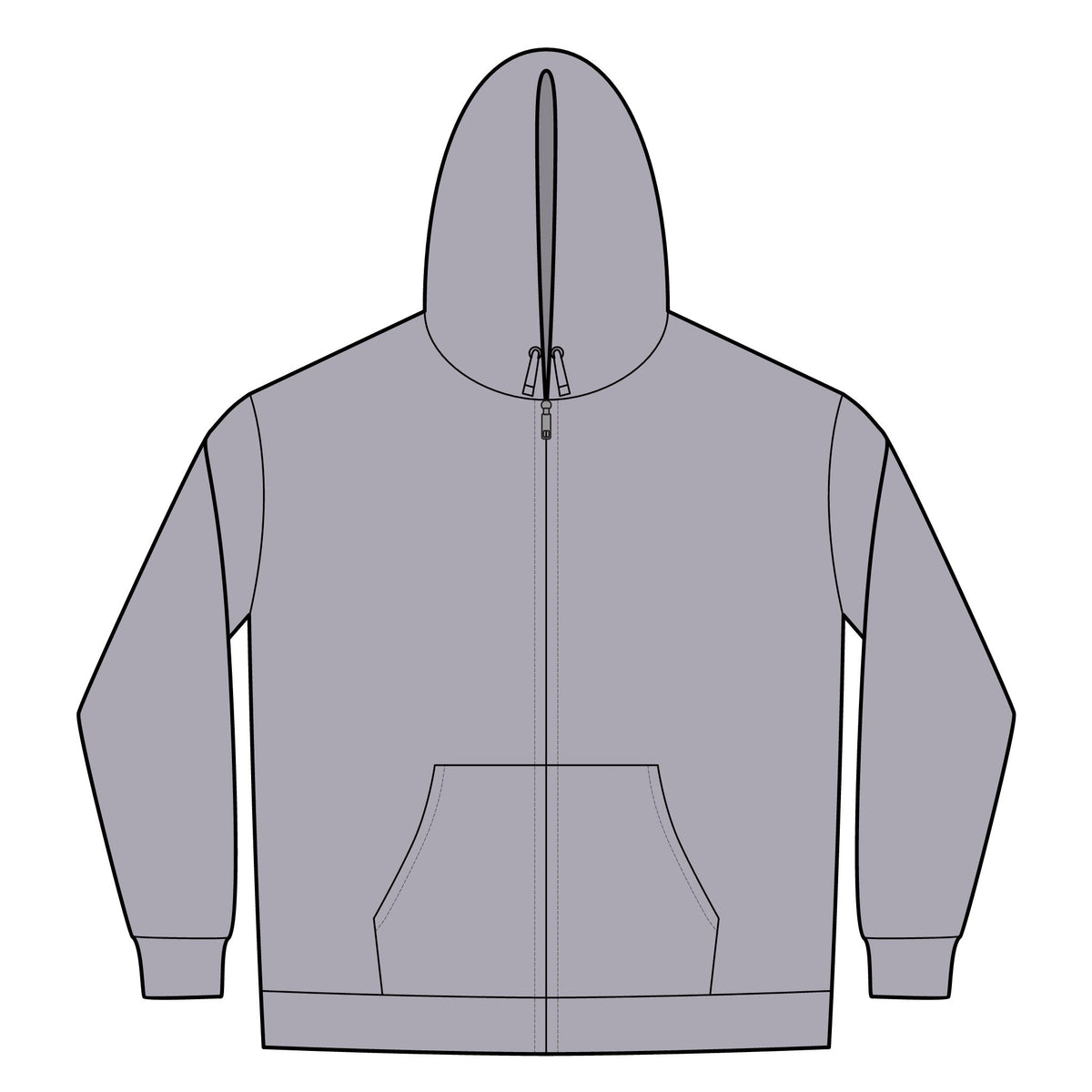 ORB Find Your People Thermal Zip Hoodie (to 6XL)