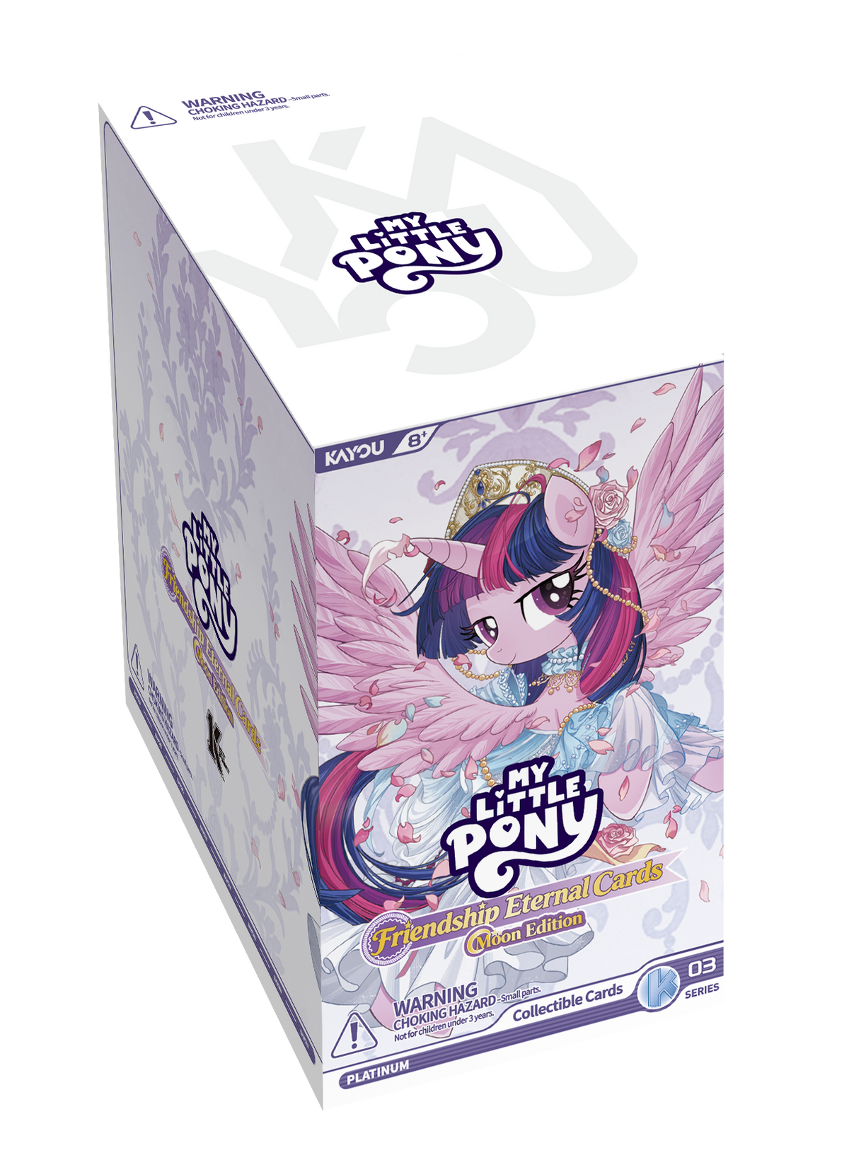 Official Kayou My Little Pony Friendship Eternal Moon Edition Series 3 North American 24-pack box featuring Twilight Sparkle