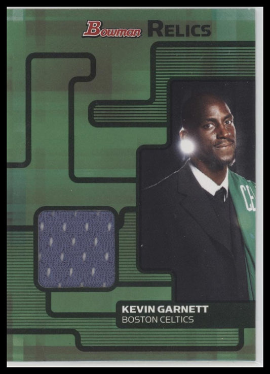 2007-08 Bowman Relics Kevin Garnett #BR-KG