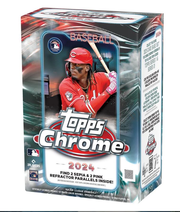 2024 Topps Chrome 棒球超值礼盒