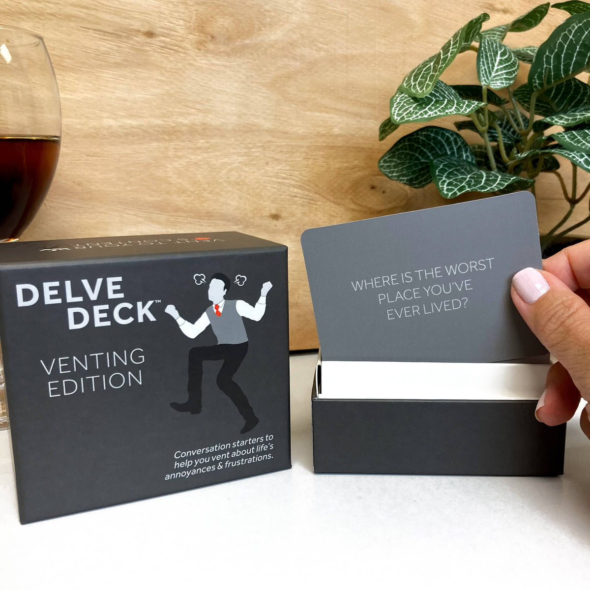 Delve Deck Conversation Cards - Venting Edition