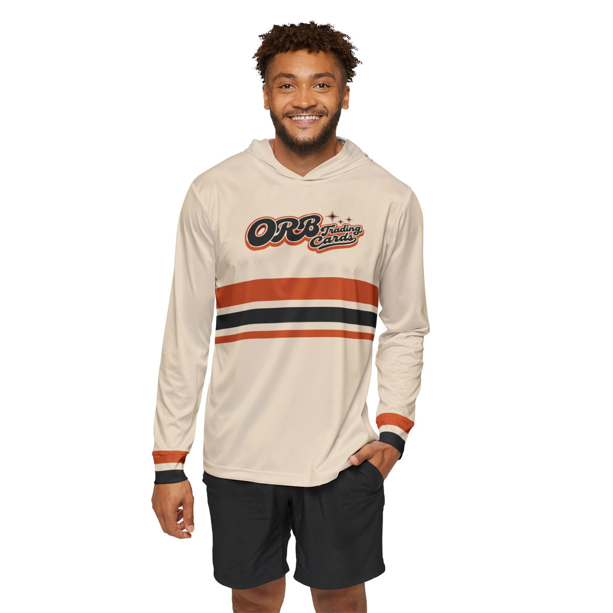 ORB Retro Stripe Warm-Up Hoodie (to 4XL)