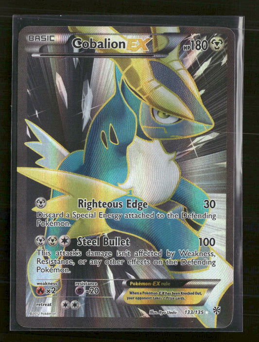 Plasma Storm Cobalion EX (133 Full Art) #133/135