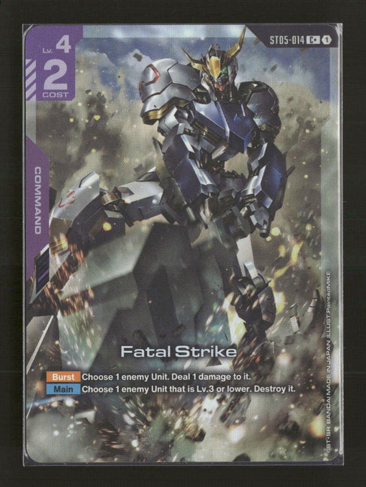 Starter Deck 05: Iron Bloom Fatal Strike (C+) #ST05-014