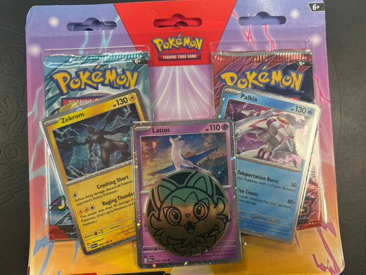 Pokémon TCG: Enhanced 2-Pack Blister [Zekrom, Latios & Palkia]