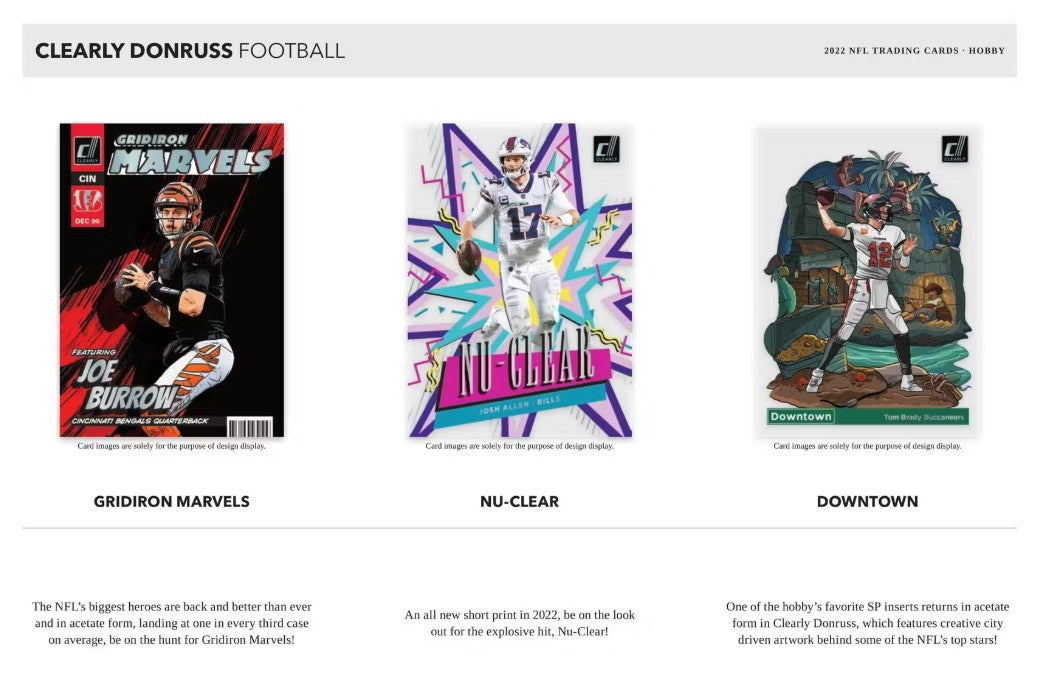 2022 年帕尼尼 Clearly Donruss 足球爱好盒