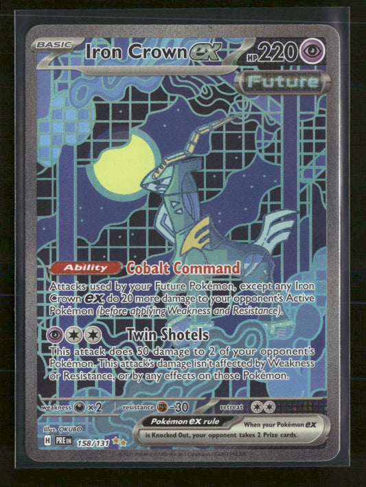 SV: Prismatic Evolutions Iron Crown ex #158/131