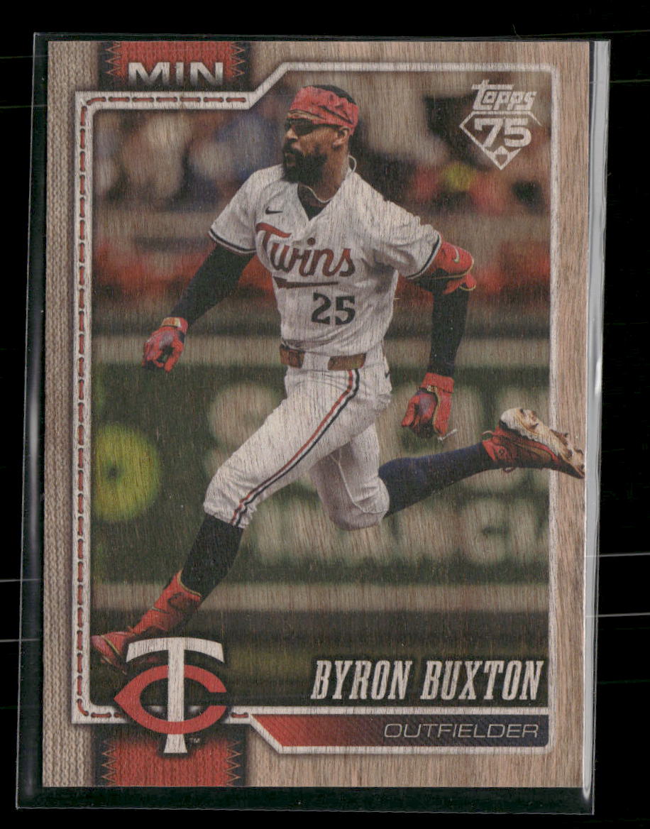 2026 Topps Wood Byron Buxton #/25 #255