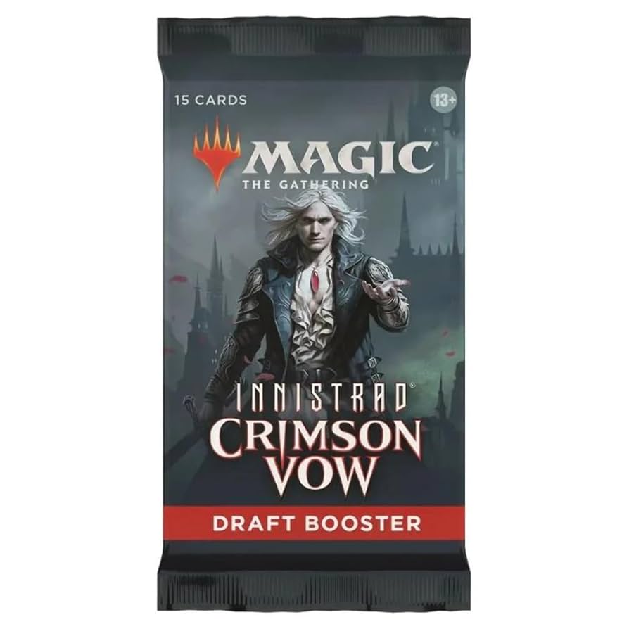Magic The Gathering: Innistrad Crimson Vow Draft Booster Single Pack