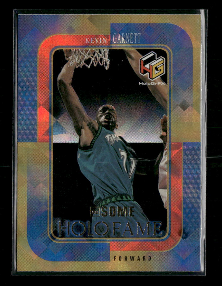 1999-00 Upper Deck HoloGrFX HoloFame Gold Kevin Garnett #HF-6