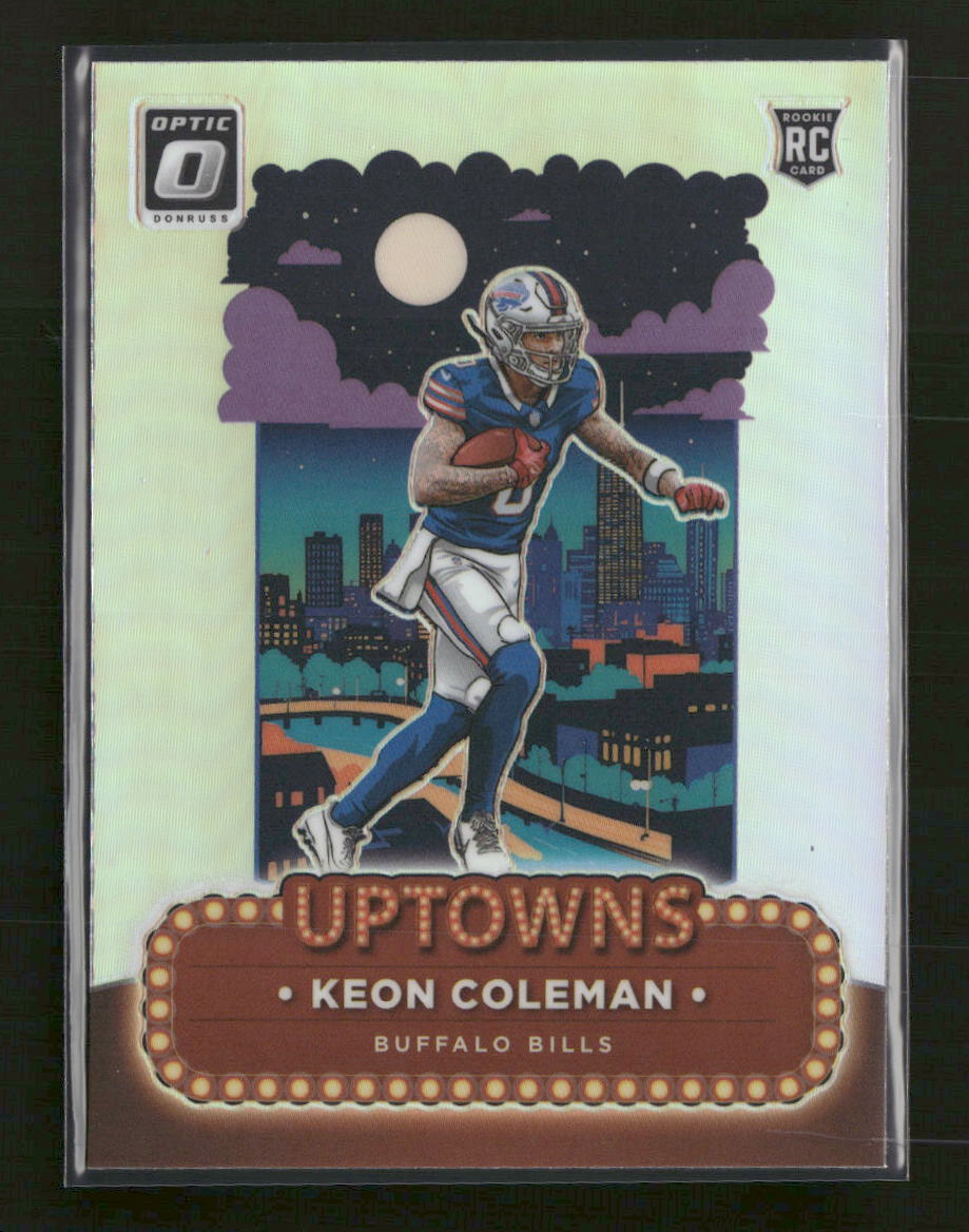 2024 Donruss Optic Uptowns Keon Coleman #15