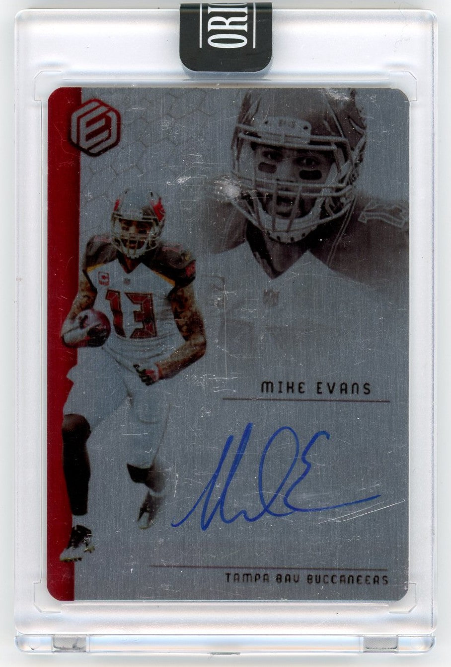 2018 Panini Elements Steel Auto #/25 Mike Evans #SS-57