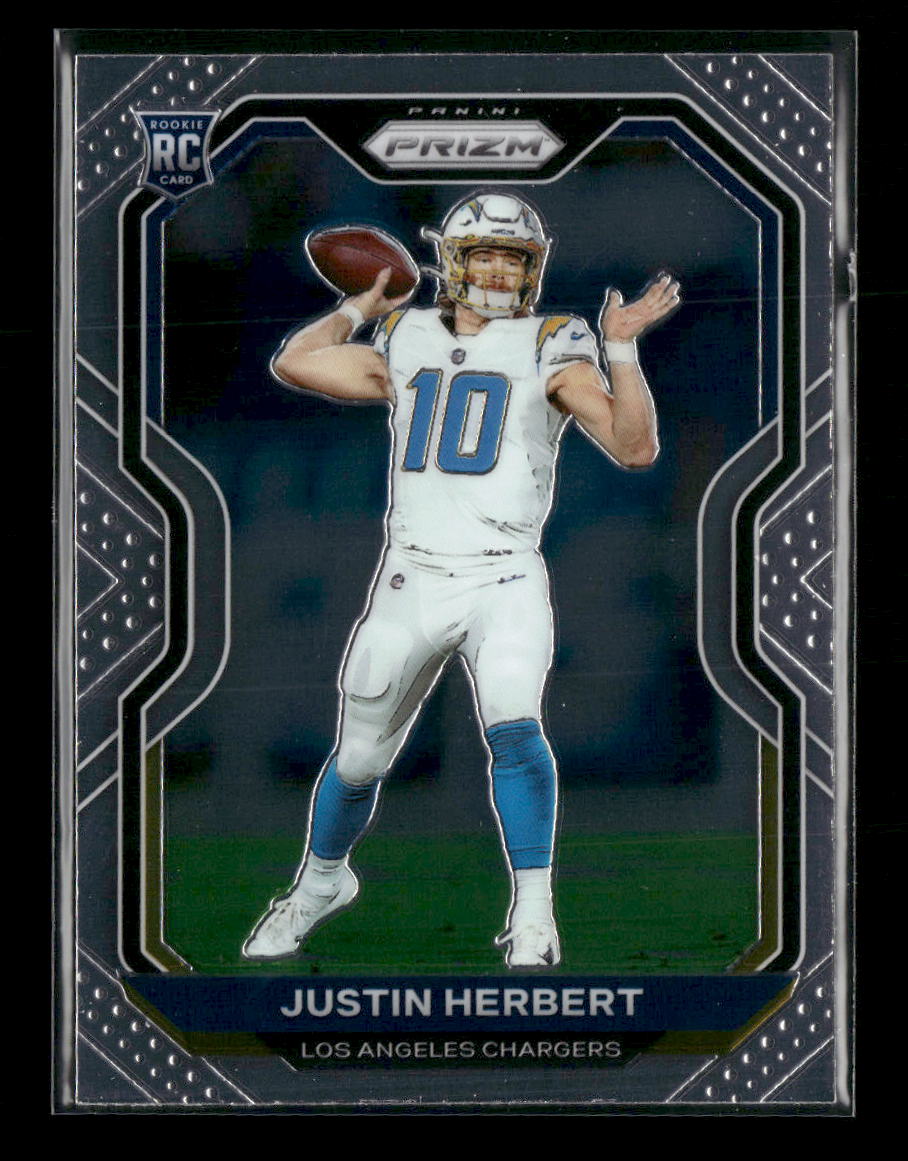 2020 Panini Prizm Justin Herbert Rookie #325