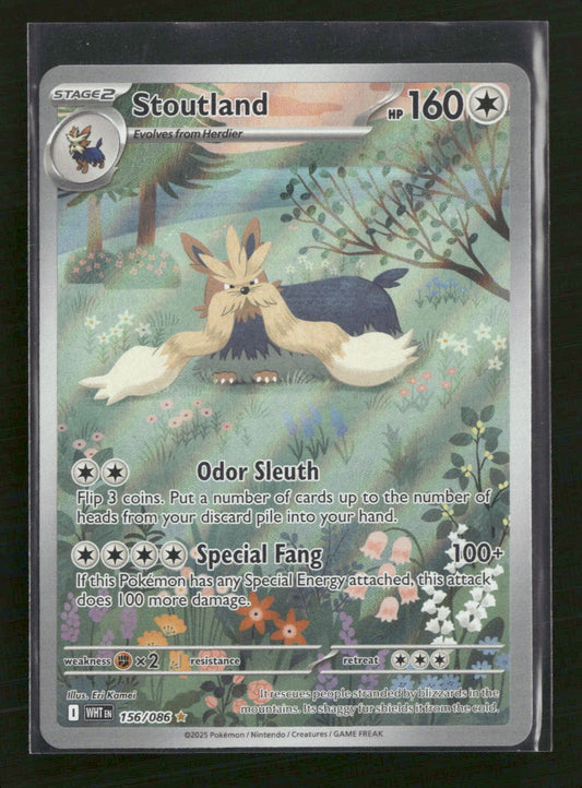 SV: White Flare Stoutland #156/086