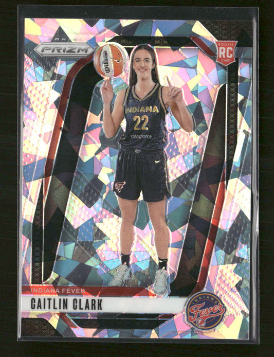 2024 Panini Prizm WNBA Ice Prizms Caitlin Clark Rookie #145