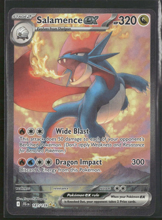 SV09: Journey Together Salamence ex #187/159