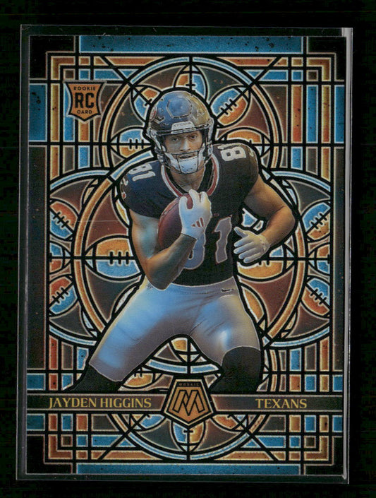 2025 Panini Mosaic Stained Glass Jayden Higgins #11