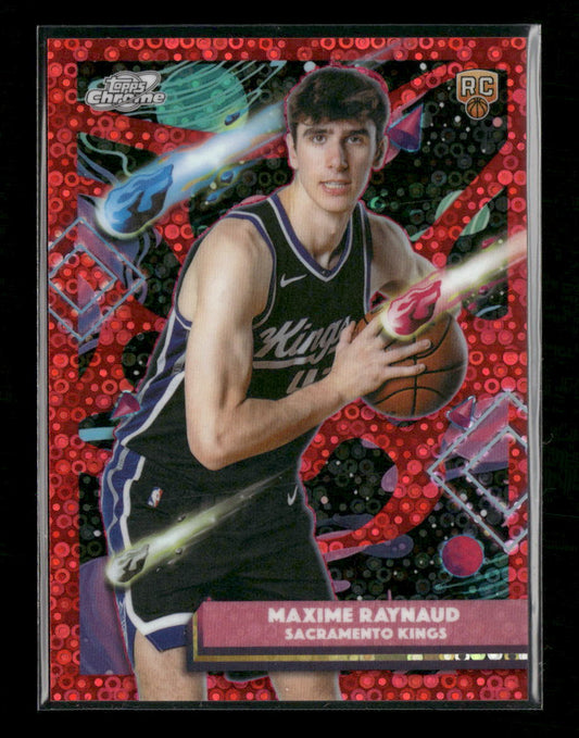 2025-26 Topps Chrome Cosmic Lunar Refractor Maxime Raynaud Rookie #133
