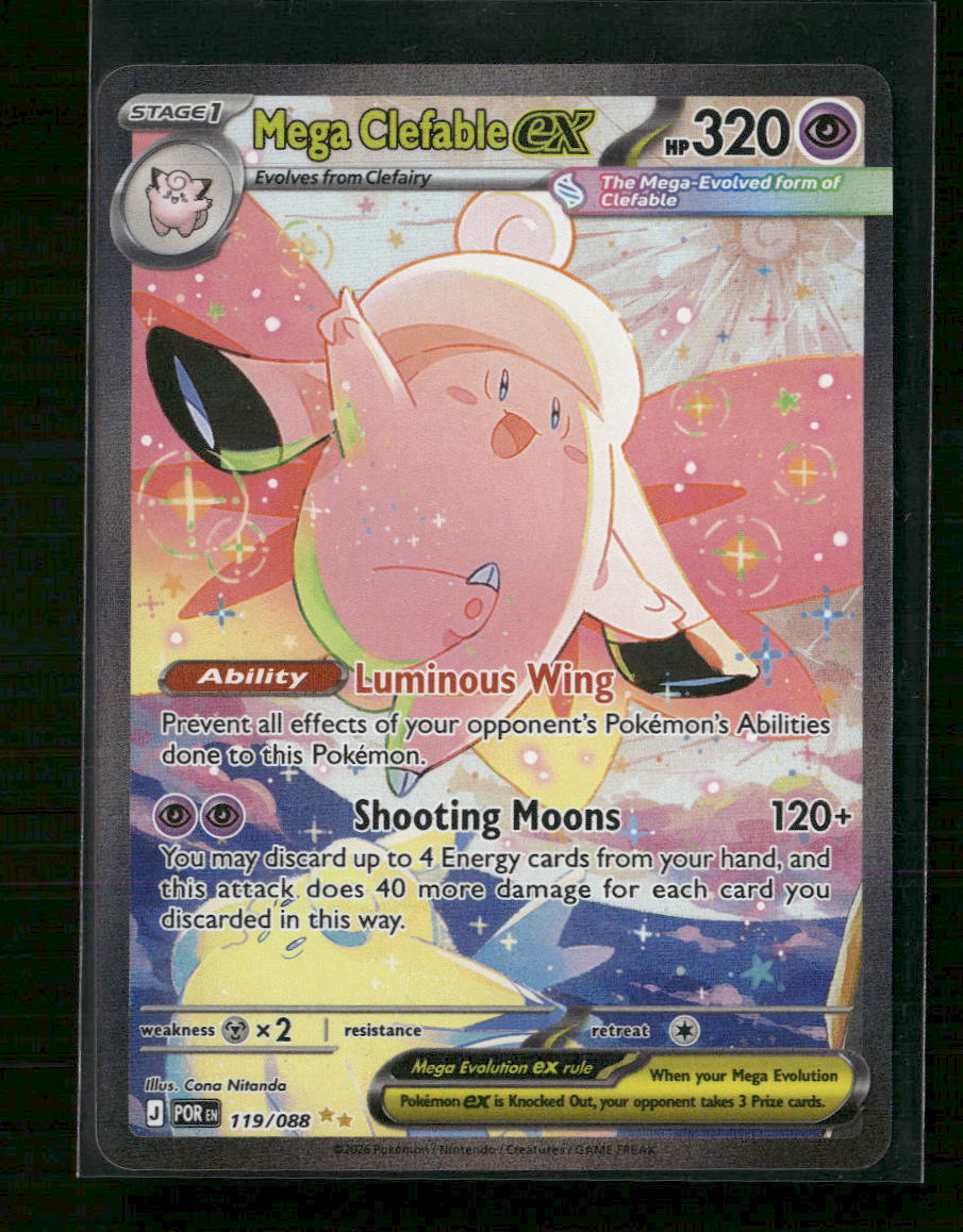 ME03: Perfect Order Mega Clefable ex #119/088