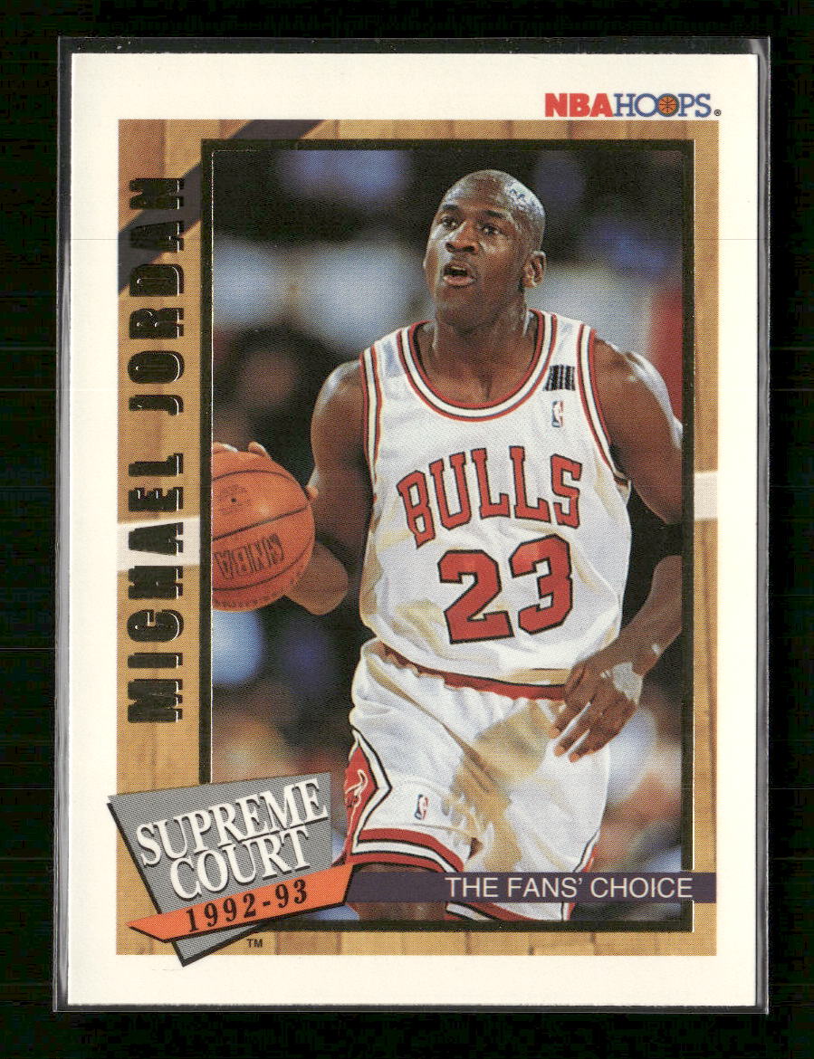 1992-93 Hoops Supreme Court Michael Jordan #SC1