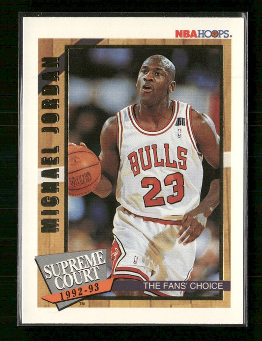 1992-93 Hoops Supreme Court Michael Jordan #SC1