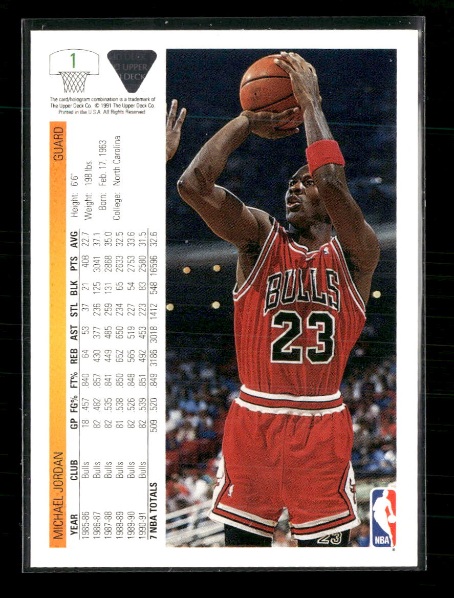 1991-92 Upper Deck Promos Michael Jordan #1