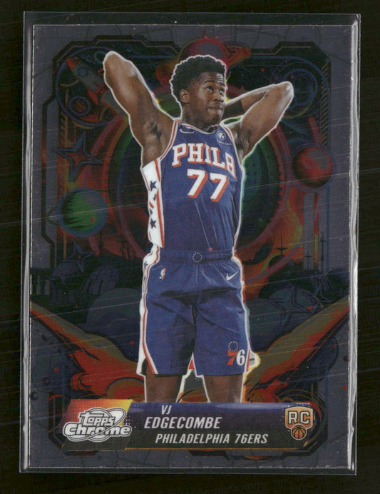 2024-25 Topps Chrome Cosmic Propulsion VJ Edgecombe #PRP-18