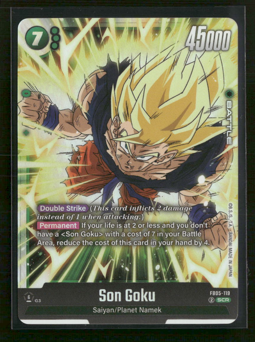 FB050: New Adventure Son Goku #FB05-119