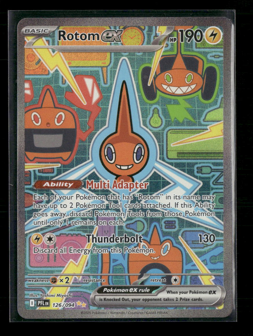 ME02: Phantasmal Flames Rotom ex #126/094