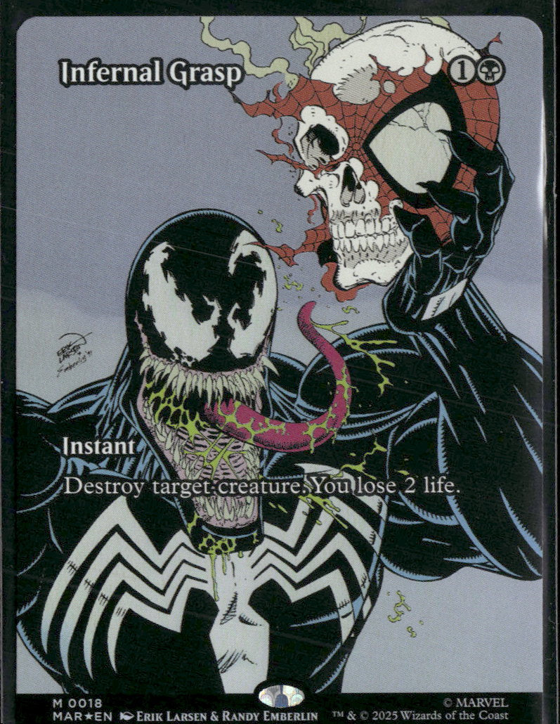 Marvel Universe Eternal-Legal Infernal Grasp (Borderless) #18