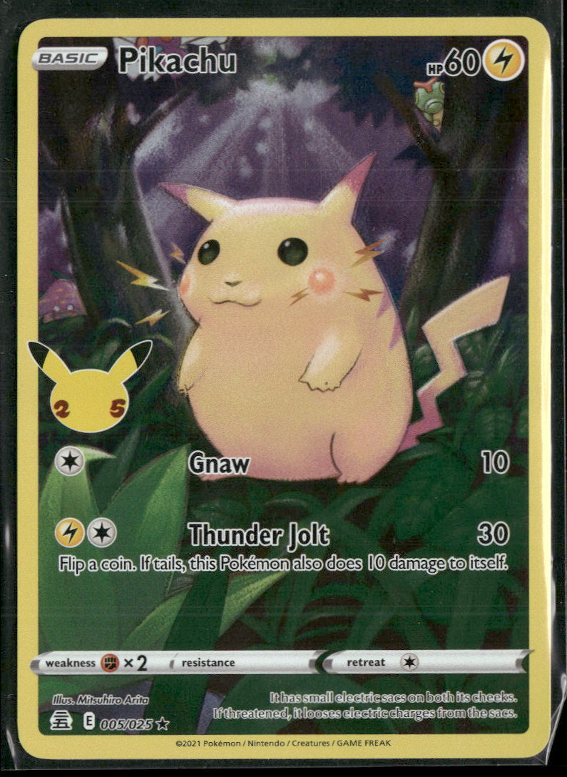 Celebrations Pikachu #005/025