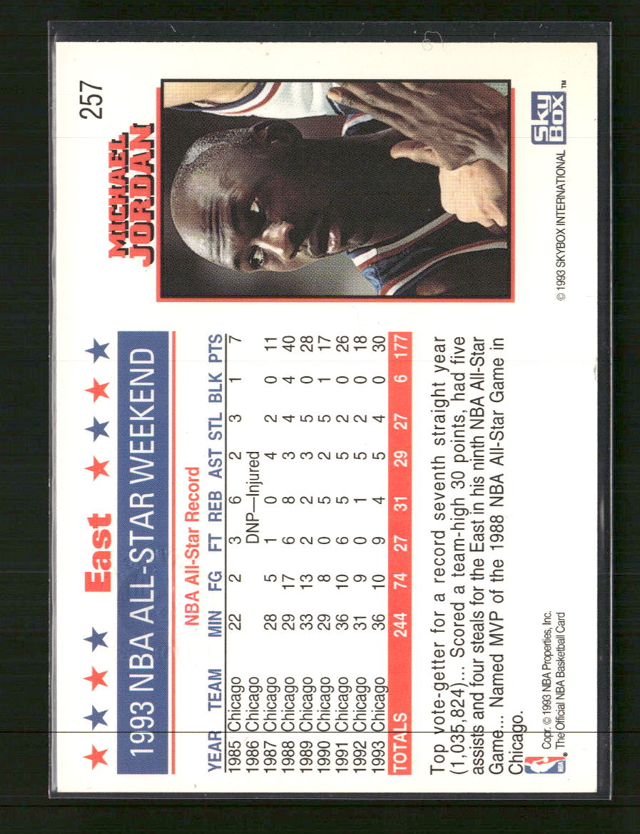 1993-94 Hoops Fifth Anniversary Gold Michael Jordan #257