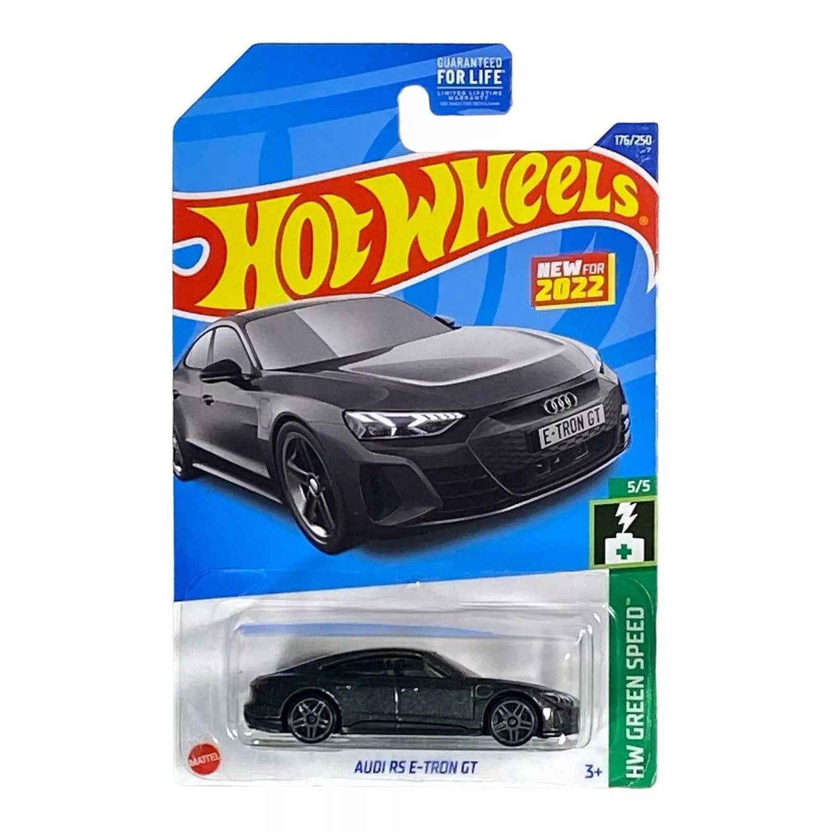 Hot Wheels Audi RS E-Tron GT - Green Speed Series 5/5