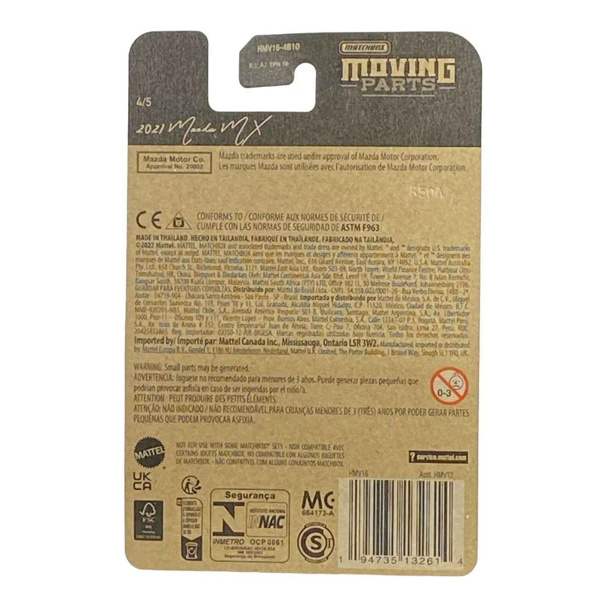 Matchbox 2021 Mazda MX | Matchbox 70 Years Special Edition 4/5