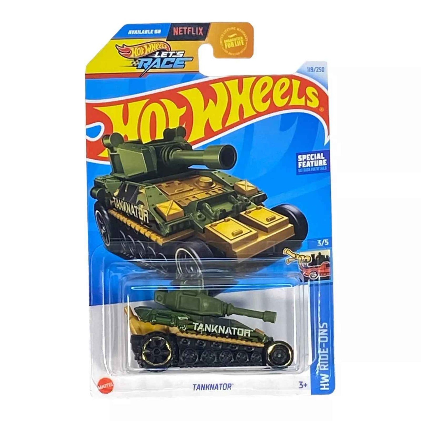 Hot Wheels Tankator - Ride-On Series 3/5