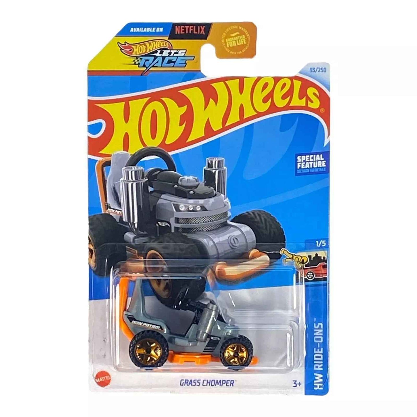 Hot Wheels Grass Chomper | Ride-Ons Series 1/5