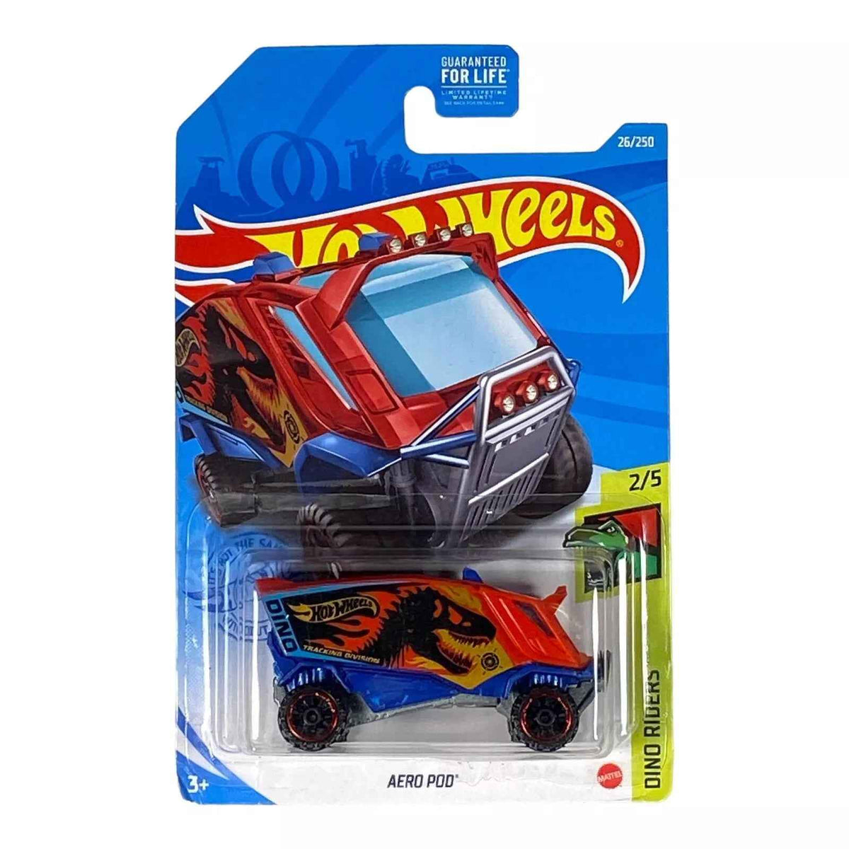 Hot Wheels Aero Pod -| Dino Riders Series 2/5