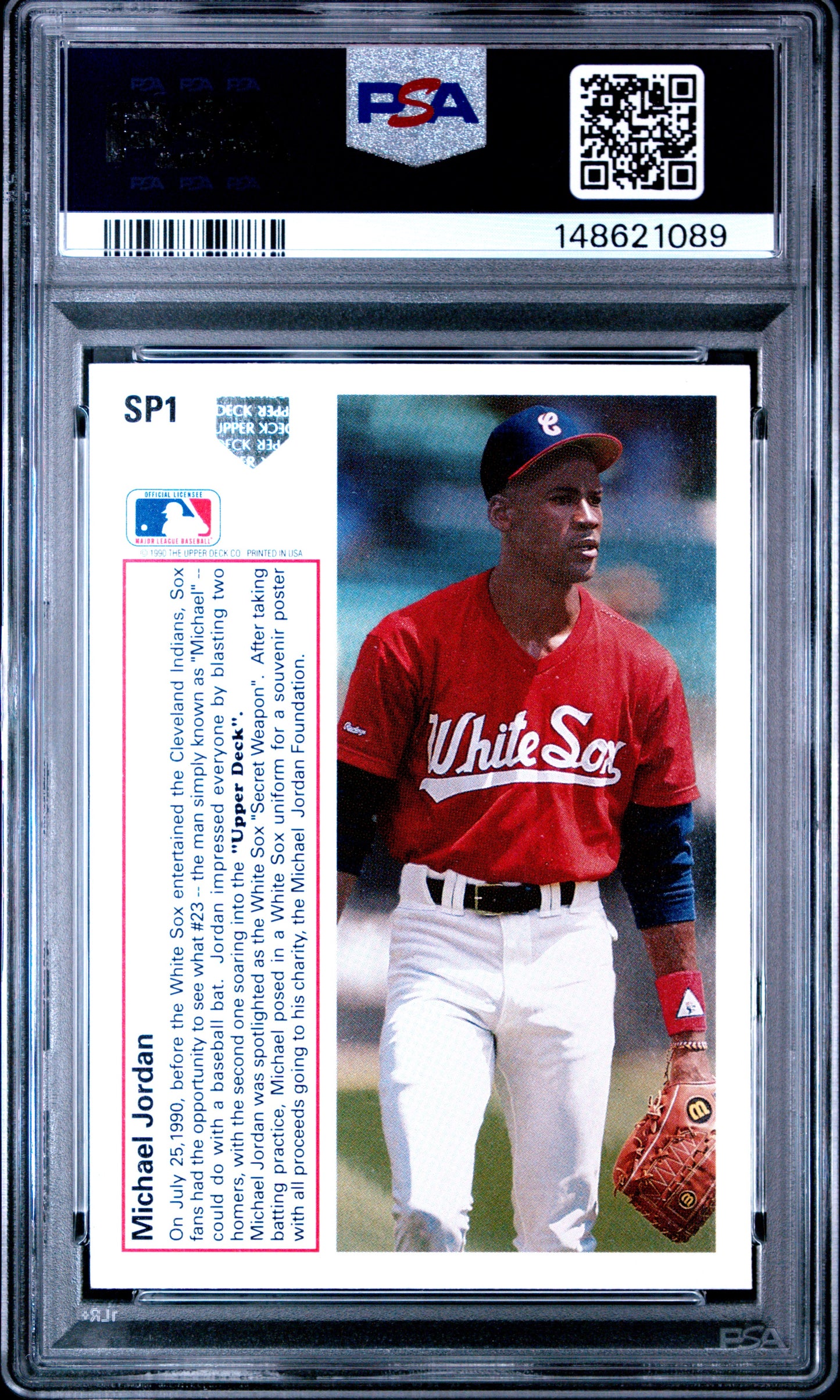 1991 Upper Deck Michael Jordan 9 PSA #SP1