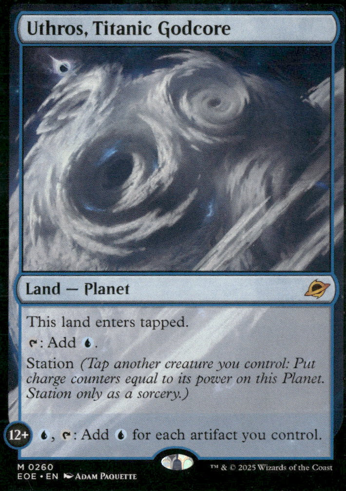 Edge of Eternities Uthros, Titanic Godcore #260