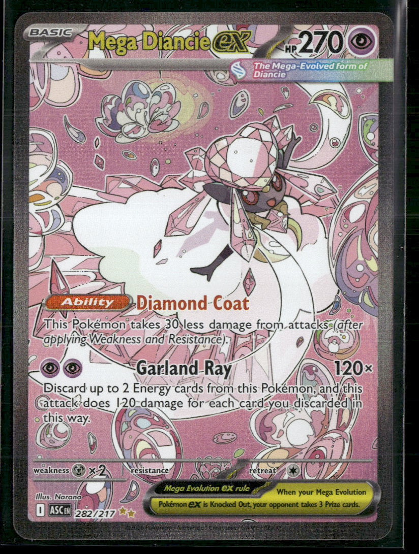 ME: Ascended Heroes Mega Diancie ex #282/217