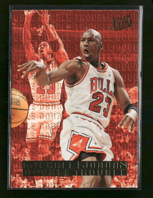 1995-96 Ultra Double Trouble Michael Jordan #3