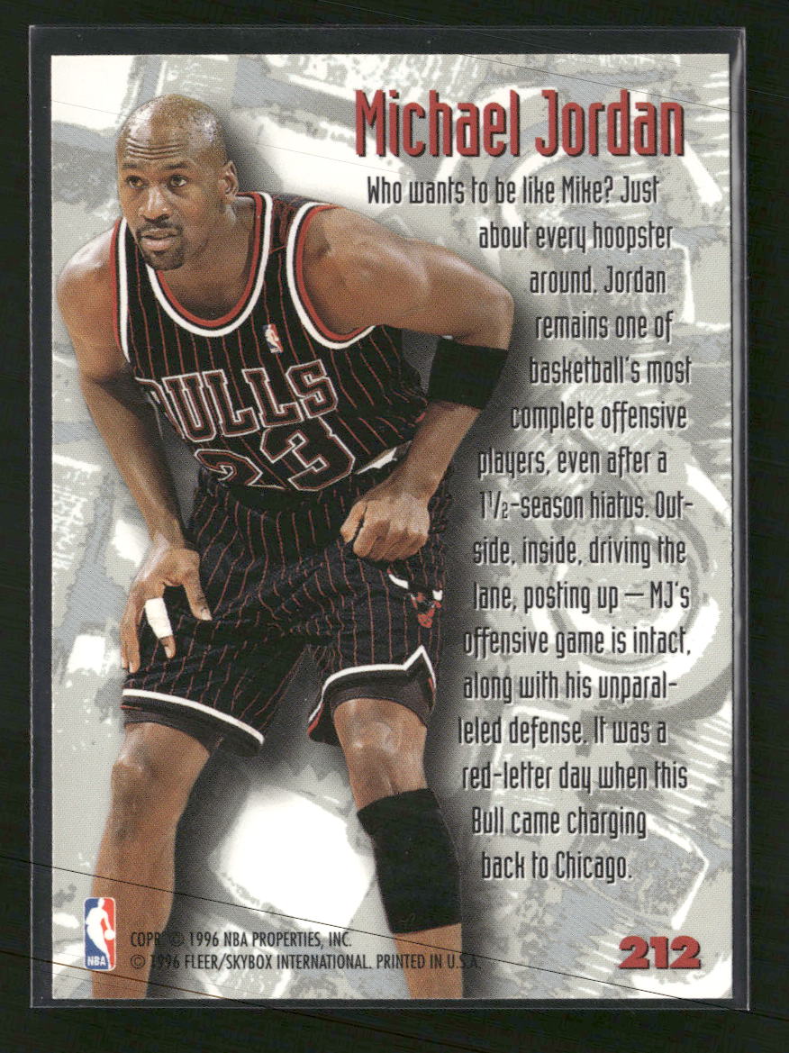 1995-96 Metal Michael Jordan #212