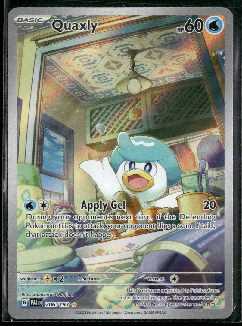 SV02: Paldea Evolved Quaxly #206/193