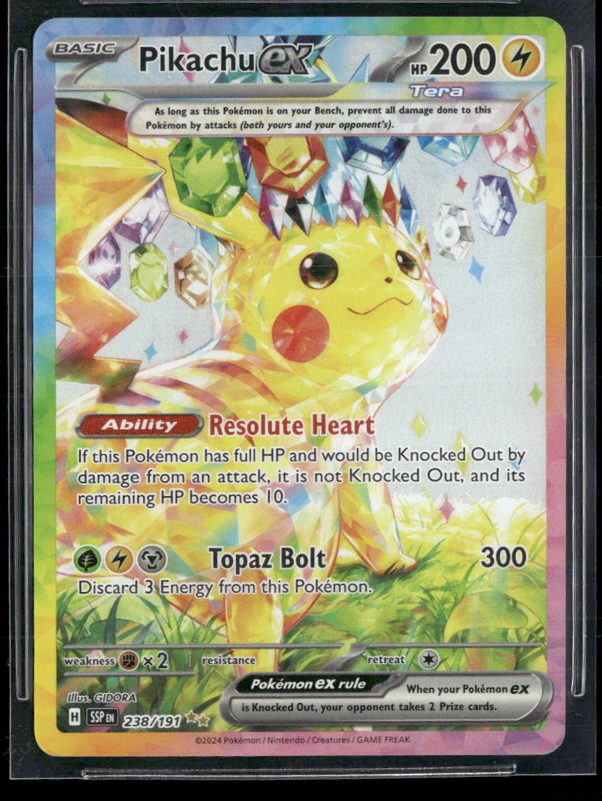 SV08: Surging Sparks Pikachu ex #238/191
