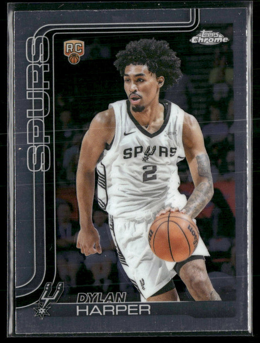 2025-26 Topps Chrome Dylan Harper Rookie #252