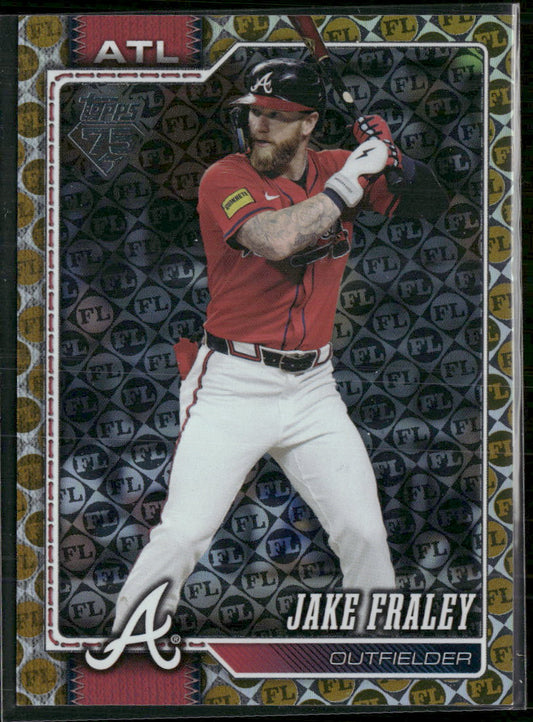 2026 Topps Spring Training Gold Jake Fraley #/50 #323