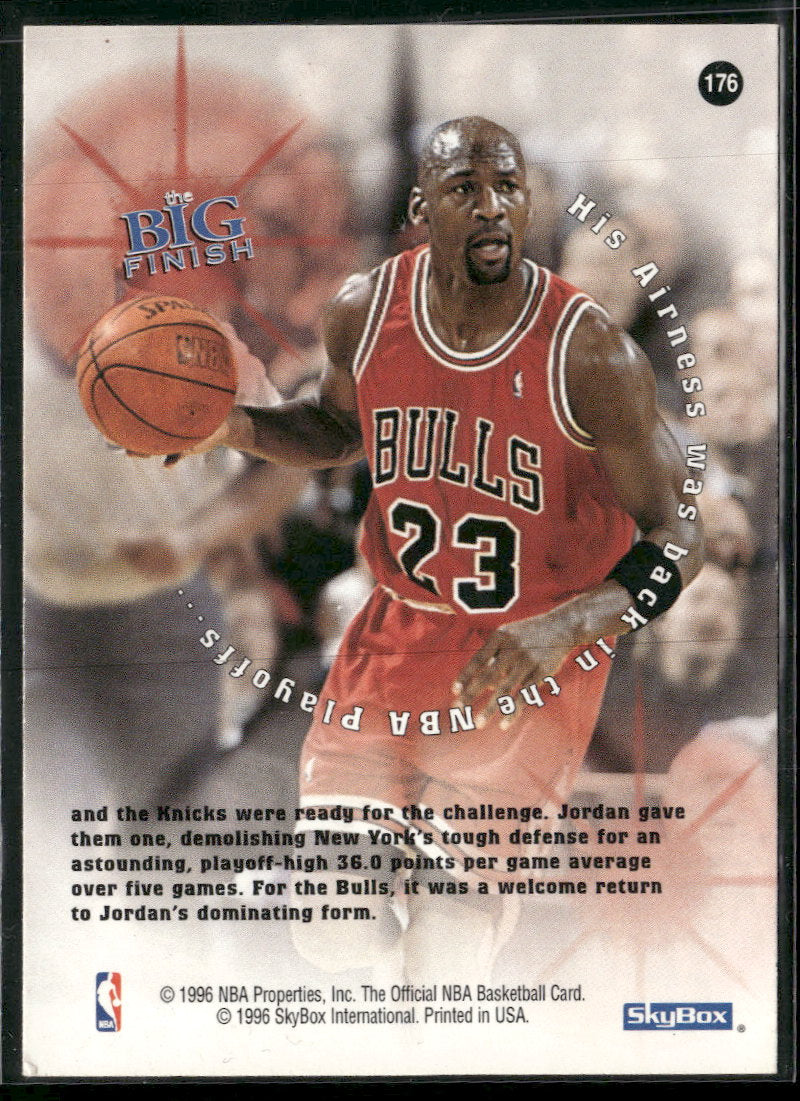 1996-97 Hoops Michael Jordan #176