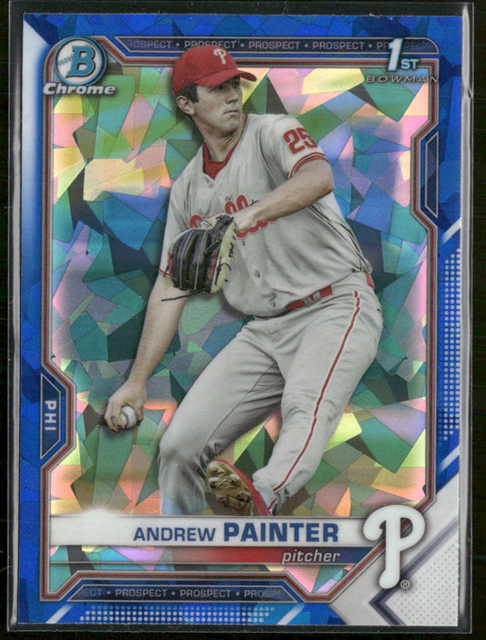 2021 Bowman Draft Sapphire Edition Andrew Painter #BDC-10