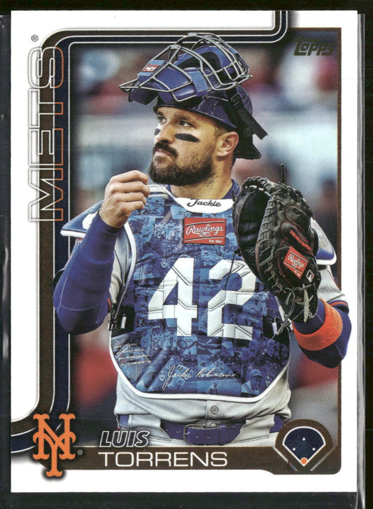 2025 Topps Update Golden Mirror Variations Luis Torrens #US297